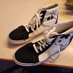 Snoopy and Woodstock Vans Sk8-Hi